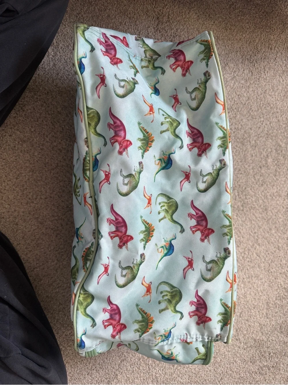 Posh Peanut Kid’s Buddy Dinosaur Duffle Bag